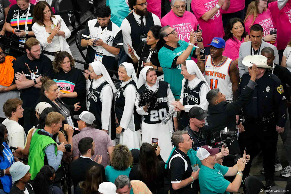 Meet the Spurs’ most unlikely superfans: The nuns behind their NBA Finals run