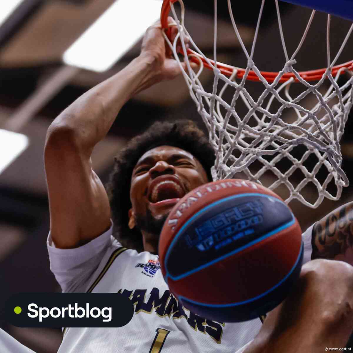Zure nederlaag Landstede Hammers, ZZ Leiden brengt basketbalfinale in evenwicht