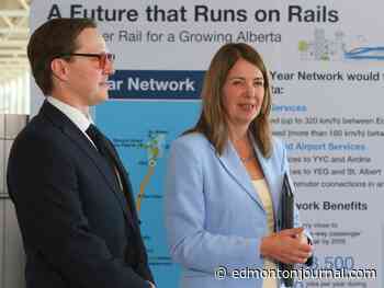 Alberta unveils 30-year passenger rail master plan after nearly a year-long delay