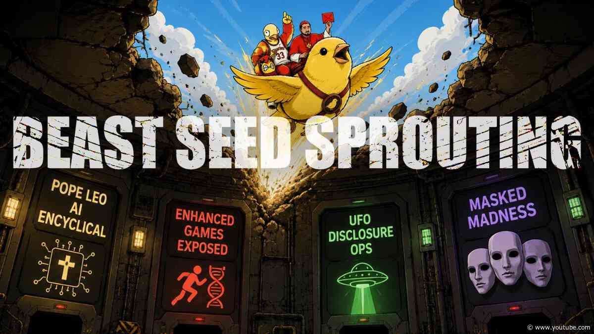 Pope Leo AI Encyclical, Enhanced Games Exposed, UFO Disclosure Ops, Masked Madness | CCNT 943