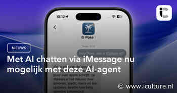 Met AI chatten via iMessage nu mogelijk met deze AI-agent