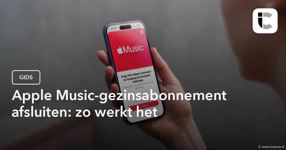 Apple Music-gezinsabonnement afsluiten: zo werkt het
