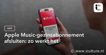 Apple Music-gezinsabonnement afsluiten: zo werkt het