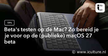 Beta’s testen op de Mac? Zo bereid je je voor op de (publieke) macOS 27 beta