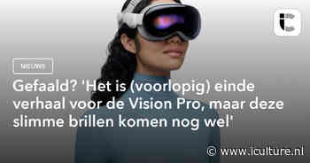 Gefaald? ‘Het is (voorlopig) einde verhaal voor de Vision Pro, maar deze slimme brillen komen nog wel’