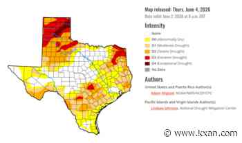 Most of Central Texas still in 'moderate to extreme' drought despite rain