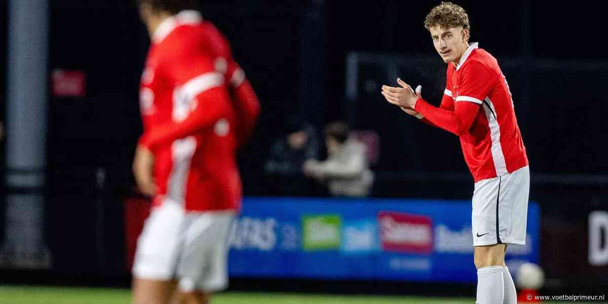 Aan Ajax gelinkt AZ-talent beleeft prachtige avond met debuut tegen Finland