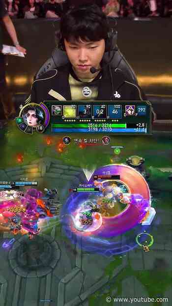 Chovy's Cassiopeia is just unfair... 💀