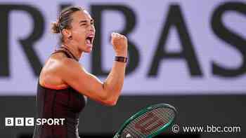 Sabalenka's superior serve helps her past spirited Osaka