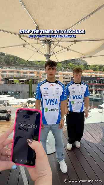 Easy as 1, 2, 3 (seconds) 📱#F1  #VCARB