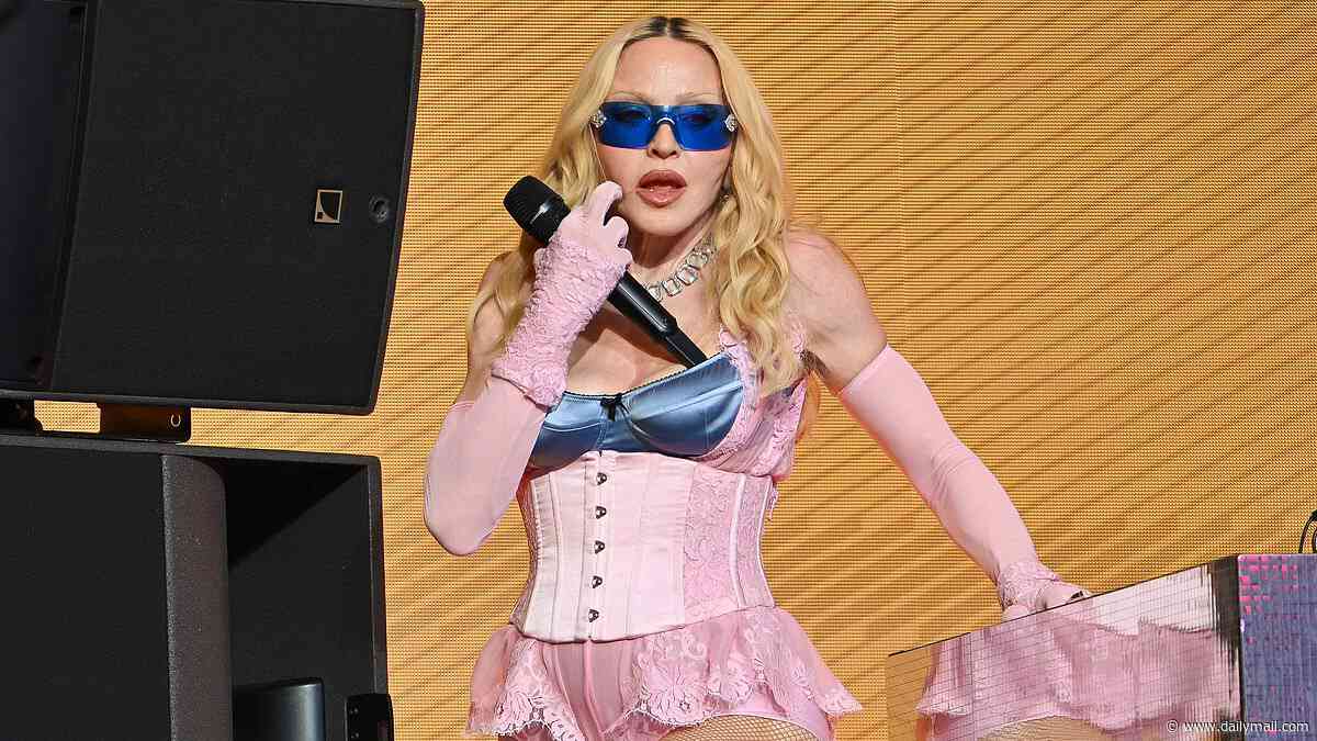 Madonna in 'secret talks to celebrate new album with UK show' after surprise Times Square concert