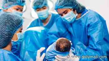 Obesity and older mums mean one in four births in England are now delivered by emergency caesarean