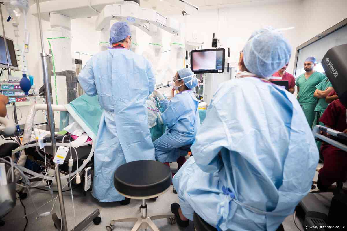 New AI tool which colour-codes the body during live surgery used in UK-first