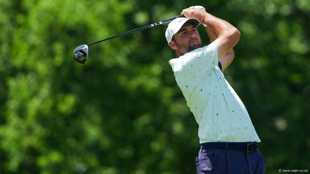 Struggling Scheffler salvages 72 at the Memorial