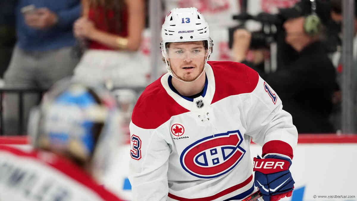 Canadiens' Cole Caufield shows 'hero' Johnny Gaudreau love after winning Lady Byng Trophy