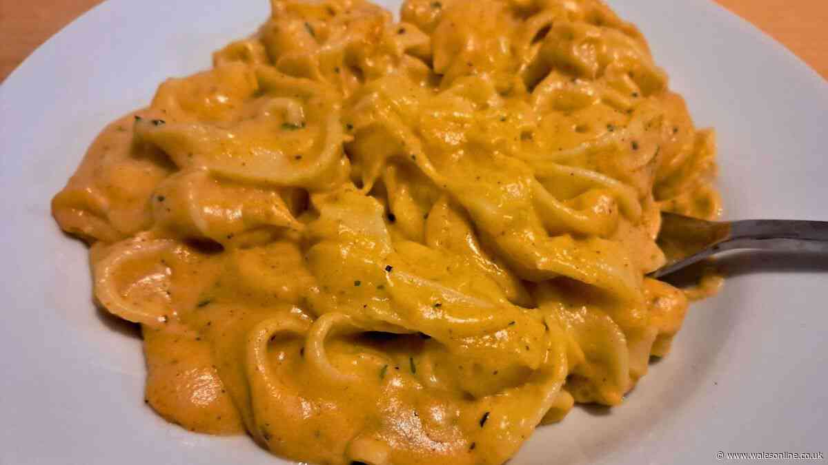 I can make cheese pasta richer and tastier by stirring in 1 kitchen cupboard ingredient