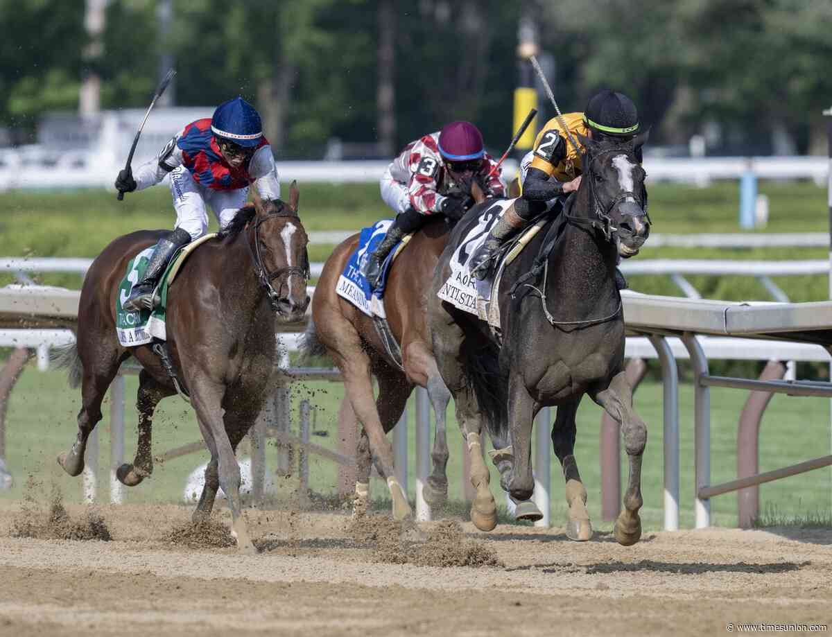Counting Stars shines bright to win the Grade 1 Acorn at Saratoga