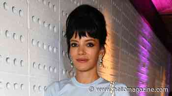 Lily Allen turns heads in chic crop top