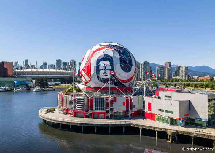 PHOTOS: B.C.’s Science World fully transforms into FIFA World Cup match ball