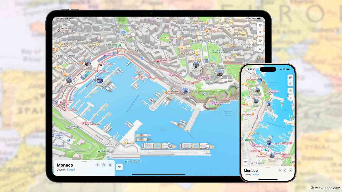Apple Brings Back Its Enhanced Maps Features for F1 Monaco Grand Prix