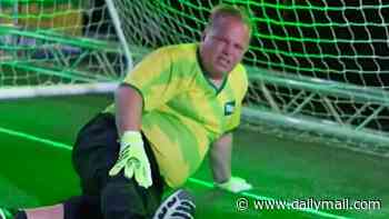 Socceroos legend Mark Bosnich hospitalised after World Cup promotion goes horribly wrong