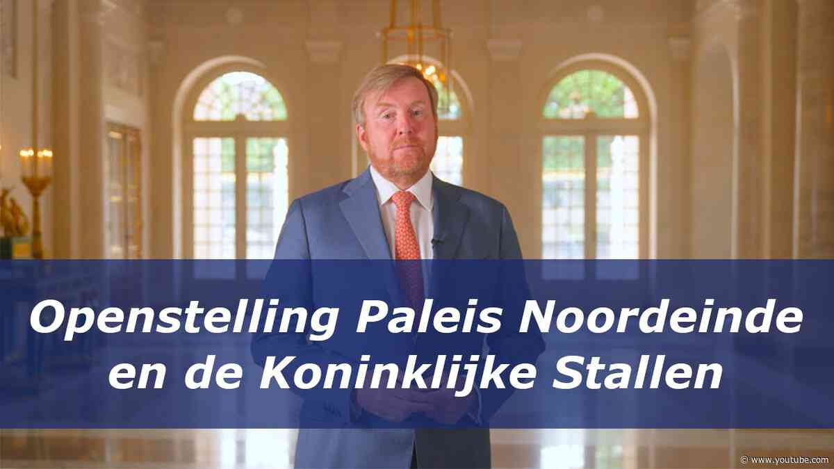 Paleis Noordeinde en Koninklijke Stallen opengesteld voor publiek