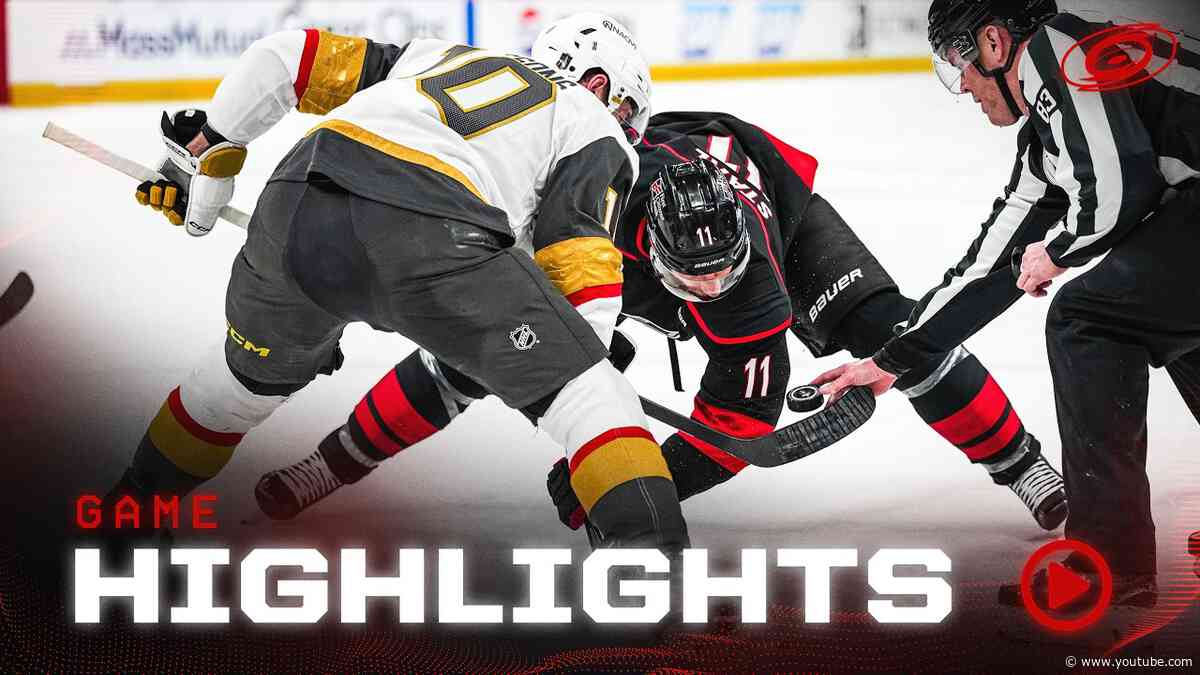 Vegas Golden Knights at Carolina Hurricanes | Game Highlights | 6.2.2026
