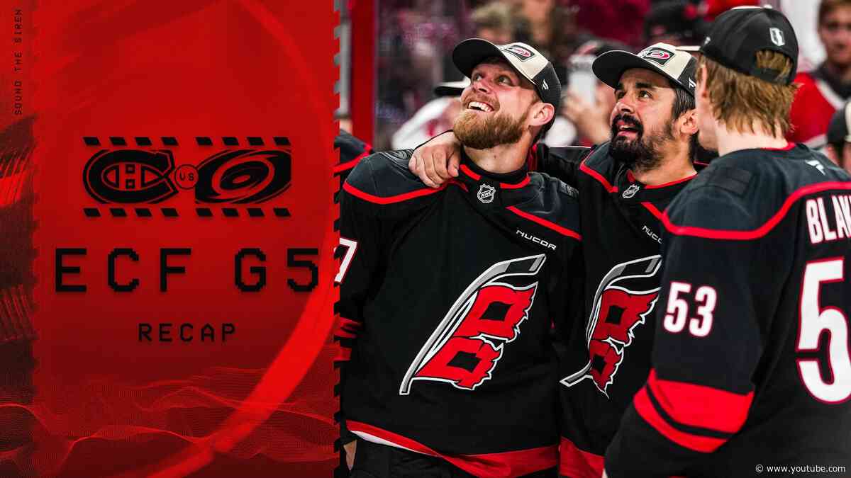 Cinematic Recap: Game 5 vs Montreal Canadiens