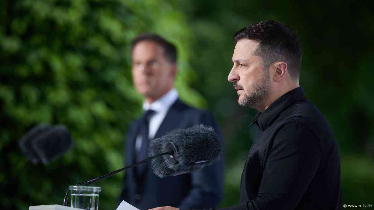 Persönliches Treffen abgelehnt: Selenskyj nennt die Antwort von Putin "schwach"