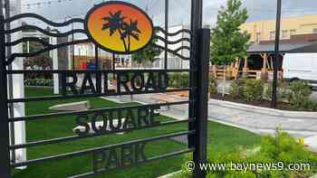 Railroad Square Park opens as New Port Richey looks to extend pedestrian-friendly area for downtown visitors
