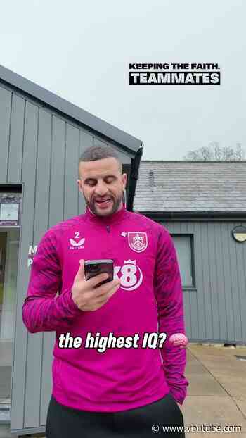 Kyle Walker gives us the lowdown on the Clarets dressing room 👀