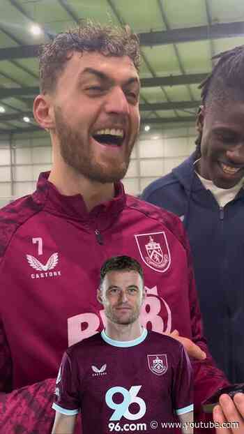 2 players, 1 face. We asked the lads if they could name whose faces have been merged together 🤝