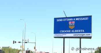 Taber billboard causes boycott concerns for southern Alberta town