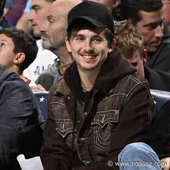 Timothée Chalamet Proves He's Feeling "Wear and Tear" of NBA Finals