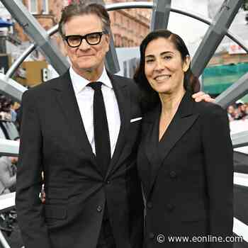Colin Firth, Girlfriend Eleonora Perboni Make Rare Public Appearance