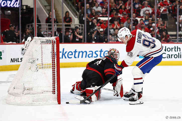 The Canadiens completely shut down Frederik Andersen