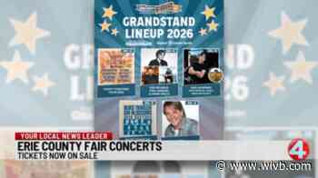 Tickets now on sale for Erie County Fair concerts