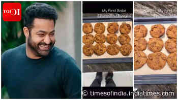 Watch: Jr NTR's first baking attempt wins hearts