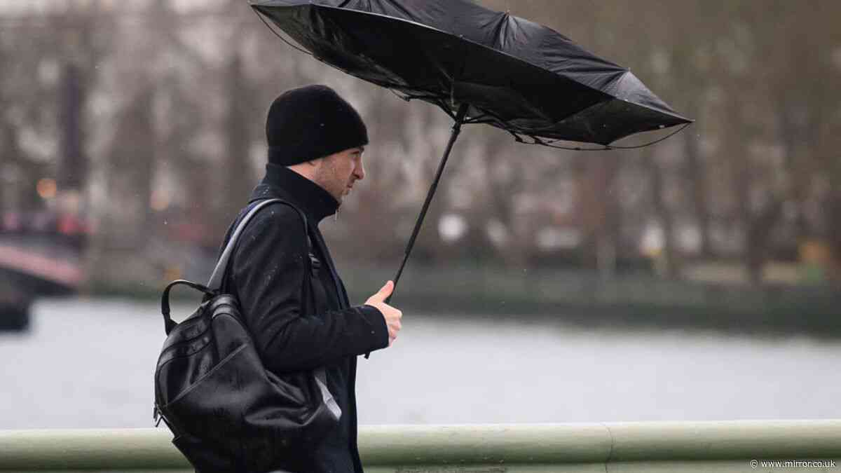 Met Office issues new weather warning for Saturday - full list of 10 UK areas affected