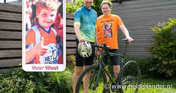Nooit meer klinkt de stem van Wout (6) over de schutting, nu fietst zijn buurman 500 kilometer met hem in gedachten