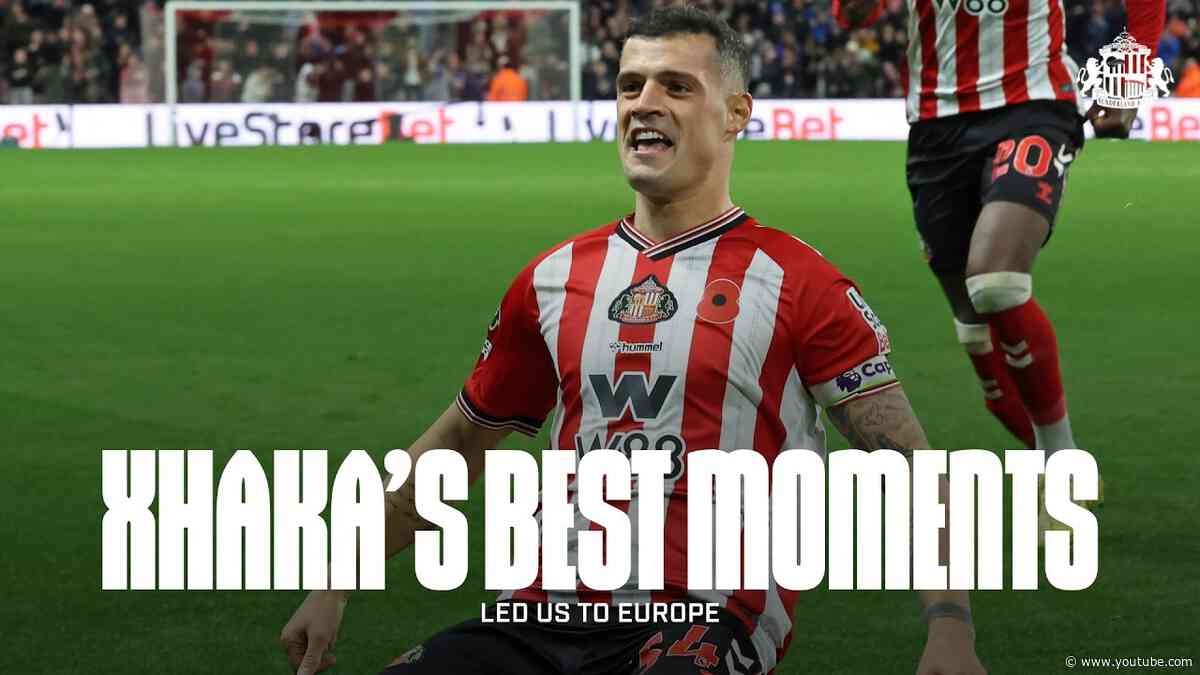 Led Us to Europe 🇪🇺 | Granit Xhaka’s Best Moments | 2025-26