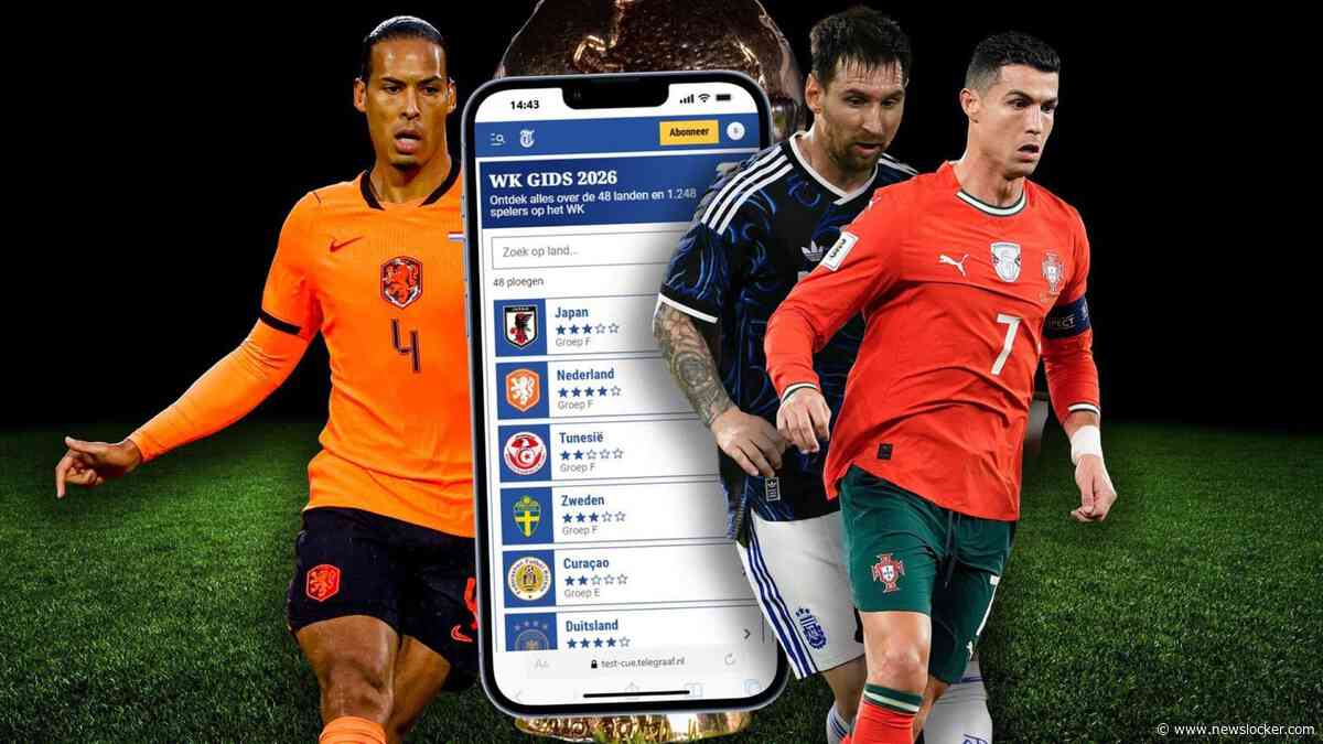 De Telegraaf WK-gids: 48 landen, 1248 voetballers en ze hebben allemaal een eigen verhaal: ontdek werkelijk alles over het WK 2026!