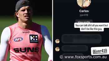 ‘Vile and appalling’: Hawks calls out racial abuse; Suns prodigy meets with Vic club — AFL Daily