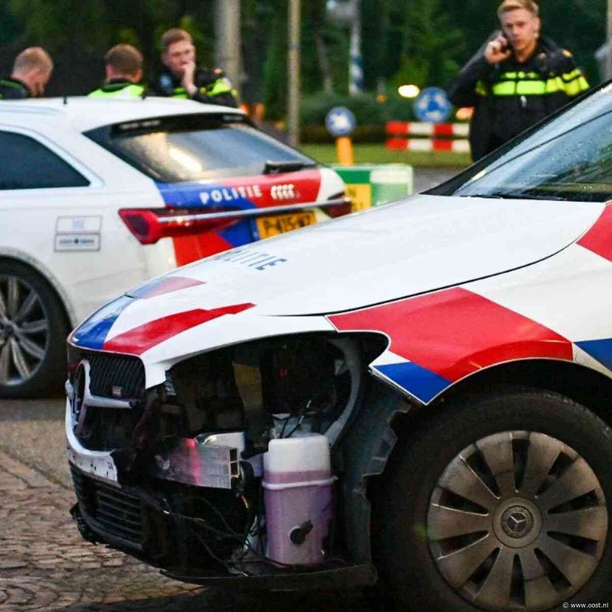 Achtervolging in Westerhaar: auto's beschadigd en verdachte aangehouden