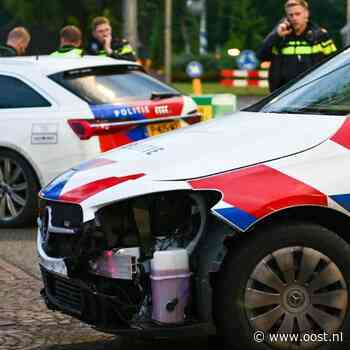 Achtervolging in Westerhaar: auto's beschadigd en verdachte aangehouden