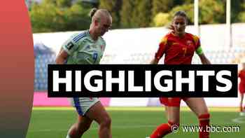Highlights: Wales held to draw in Montenegro