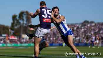 AFL LIVE: Freo keeping Roos at arm’s length in spirited ‘Battle of Bunbury’; Fagan’s quest to cure Brisbane’s ills