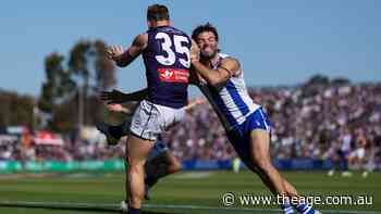 AFL LIVE: Dockers kick nine in a term to put Roos to sword in Bunbury; Fagan’s quest to cure Brisbane’s ills