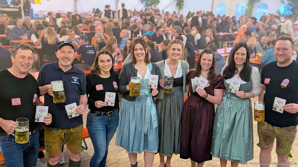 150-Jahr-Feier der Feuerwehr startet mit vollem Zelt und Band Uferlos