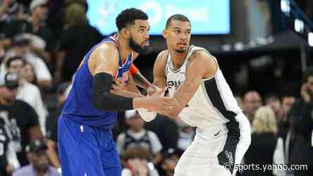Victor Wembanyama on late costly turnover Knicks' Game 2 win over Spurs: 'I threw that one away'